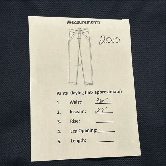 Haggar Men's Iron Free Khaki Pants Blue Size 36x29 Classic Fit - Picture 15 of 15